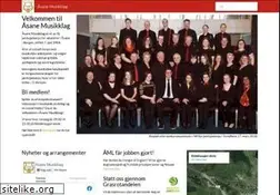 Sites similar to aasanemusikklag.no
