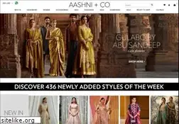 Sites similar to aashniandco.com