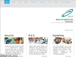 Sites similar to aastridlifesciences.com
