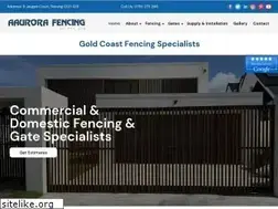 Sites similar to aaurorafencing.com.au
