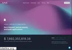 Sites similar to aave.com