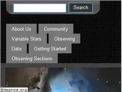 Sites similar to aavso.org