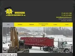 Sites similar to aawrecking.net