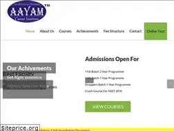 Sites similar to aayamcareerinstitute.com