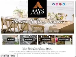 Sites similar to aaysrental.com