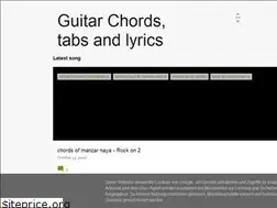 Sites similar to aayushguitarchords.blogspot.com