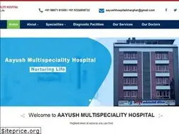 Sites similar to aayushhospitalkharghar.com