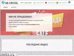 Sites similar to ab-crystal.com.ua