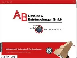Sites similar to ab-umzuege-muenchen.de