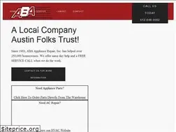 Sites similar to abaapplianceservice.com