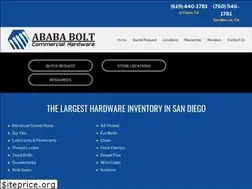 Sites similar to abababolt.com