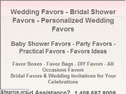 Sites similar to ababyfavor.com