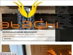 Sites similar to abachiszauna.hu