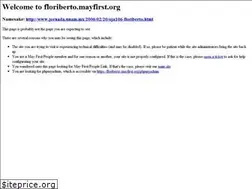 Sites similar to abacoenred.mayfirst.org