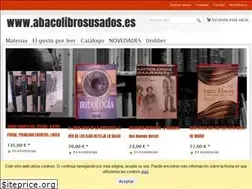 Sites similar to abacolibrosusados.es
