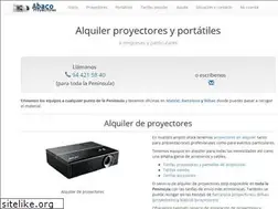 Sites similar to abacoproyectores.com