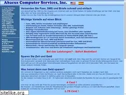 Sites similar to abacusfax.de