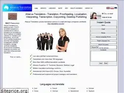Sites similar to abacustranslators.com