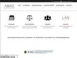 Sites similar to abad-abogados.com