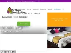 Sites similar to abadiahotelboutique.com