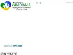 Sites similar to abadiania.go.gov.br