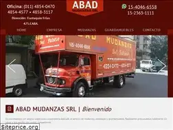 Sites similar to abadmudanzas.com.ar