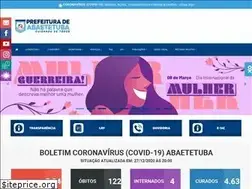 Sites similar to abaetetuba.pa.gov.br