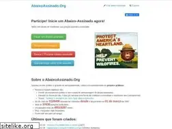 Sites similar to abaixoassinado.org