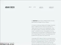 Sites similar to abakibeck.com
