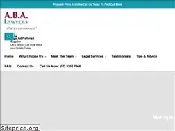 Sites similar to abalawyers.com.au