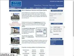 Sites similar to abamatthews.com