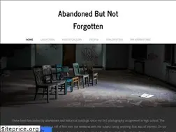 Sites similar to abandonedbutnotforgotten.net