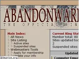 Sites similar to abandonwarering.com