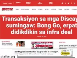 Sites similar to abante.com.ph