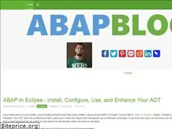 Sites similar to abapblog.com