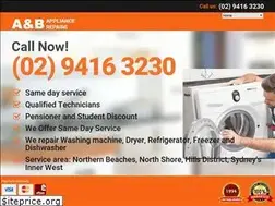 Sites similar to abappliancerepairs.com.au