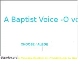 Sites similar to abaptistvoice.com