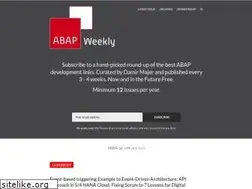 Sites similar to abapweekly.info