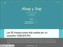 Sites similar to abapysap.blogspot.com