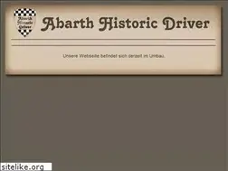 Sites similar to abarth-historic-driver.de