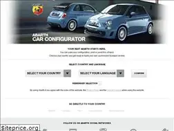 Sites similar to abarthcarconfigurator.com