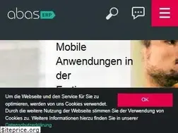 Sites similar to abas.de