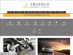 Sites similar to abasoloseguros.com