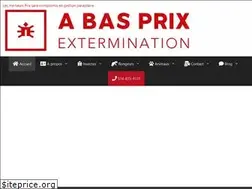 Sites similar to abasprixextermination.com