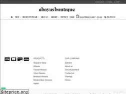 Sites similar to abayasboutique.com