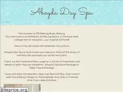 Sites similar to abaydadayspa.com
