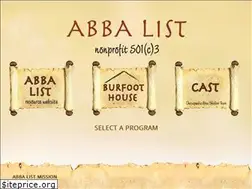 Sites similar to abbalist.org