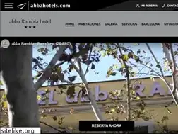 Sites similar to abbaramblahotel.com