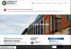 Sites similar to abbevillecountysc.com