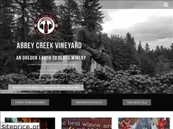 Sites similar to abbeycreekvineyard.com